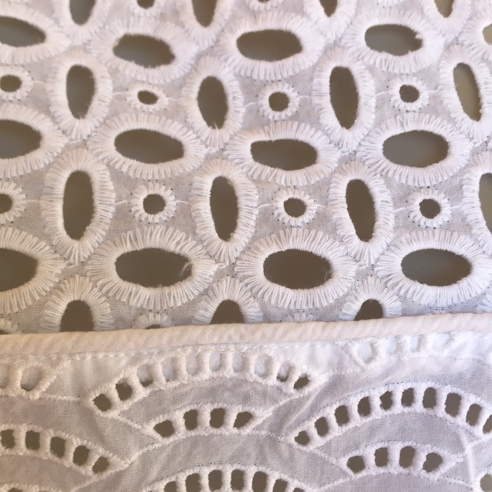 Banana Republic poppy white lace blouse - Picture 5 of 8